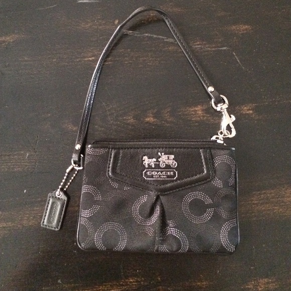 Coach mini clutch