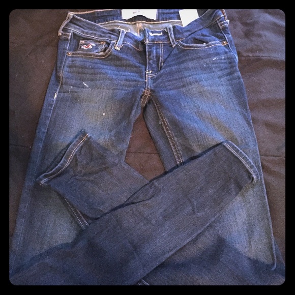 Denim skinny jeans