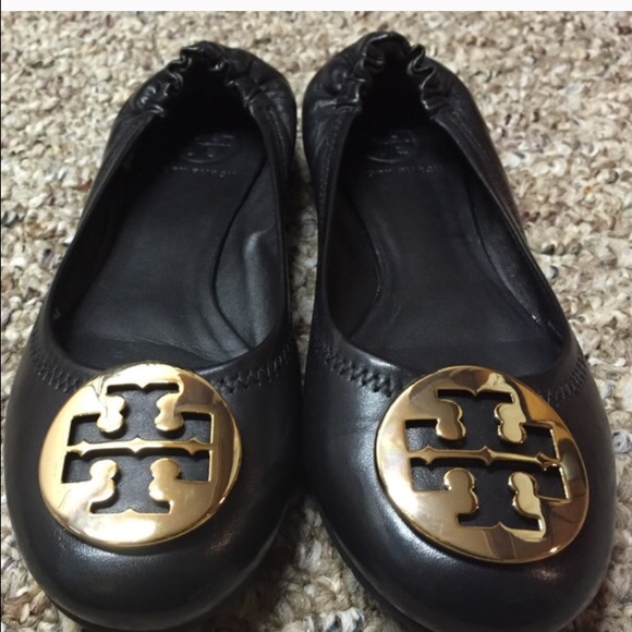💯% Authentic *LIKE NEW* Tory Burch Reva Flats - Picture 4 of 4