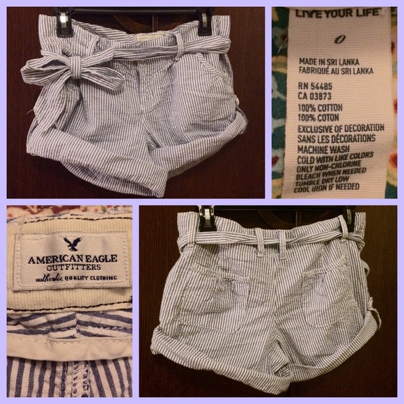 💠AE SEERSUCKER SHORTS💠 - Picture 3 of 4