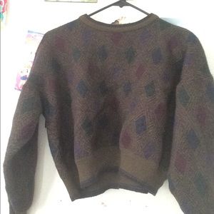 SMALL VINTAGE GRANDPA SWEATER