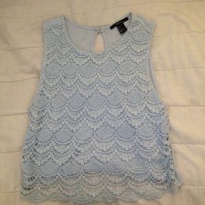 Forever 21 Blue tank