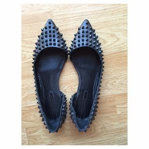 Zara spike flats