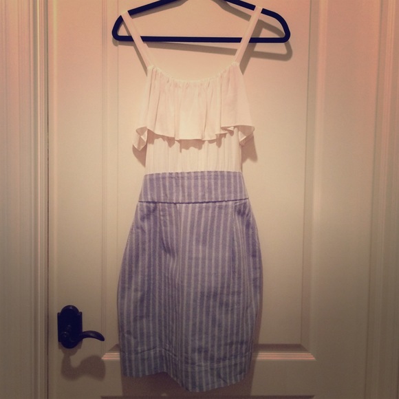 GORGEOUS Anthropologie summer dress sz 4