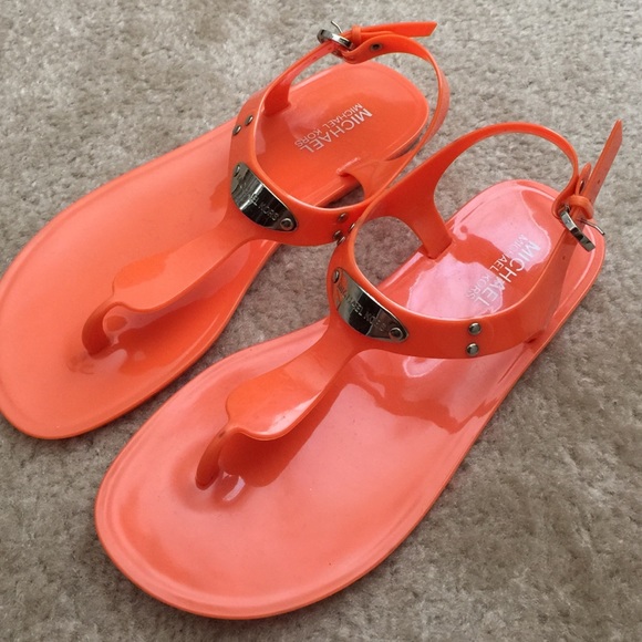 RESERVED!Authentic Michael Kors jelly sandals