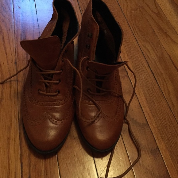 Topshop leather shoes