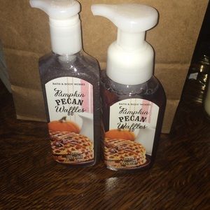 Pumpkin pecan waffles Bath and Body soap set