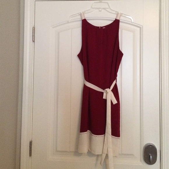 Crimson game day dress