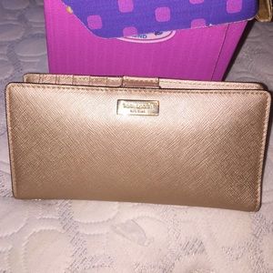 Kate Spade Rose Gold Wallet