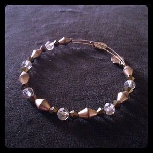Swarovski Crystal Jet Set Alex & Ani bangle