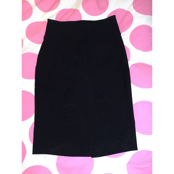 Super cute tight pencil skirt black XS