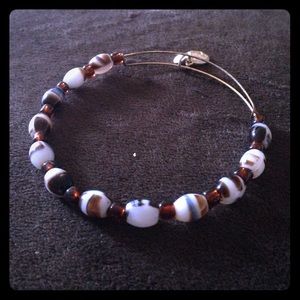 Vintage beaded Alex & Ani bangle