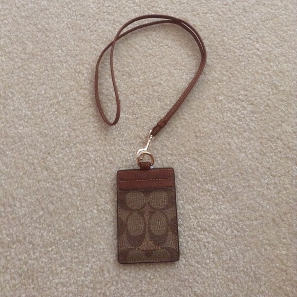 Coach lanyard