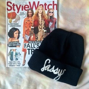 Brandy Melville rare Sassy beanie TRADE