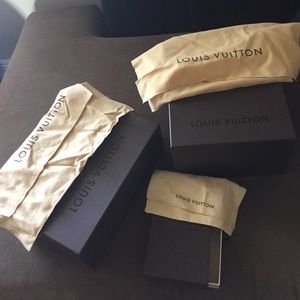 Louis Vuitton boxes