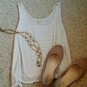 White dressy tank top