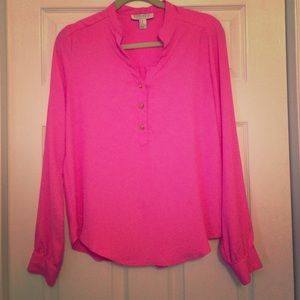 Pink Forever 21 Blouse