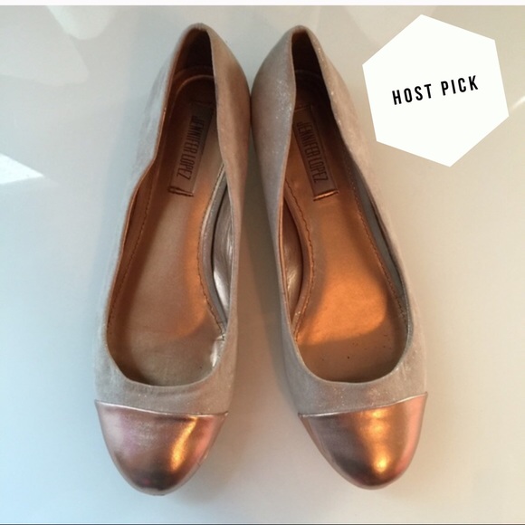 HOST PICK Jennifer Lopez Copper  Cap Toe Flats