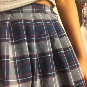 Vintage Pleated school girl skirt