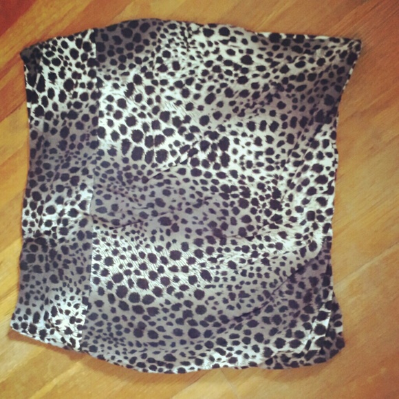 Cheetah skirt