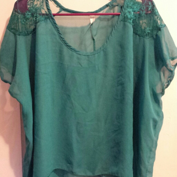 Mint m/large  top