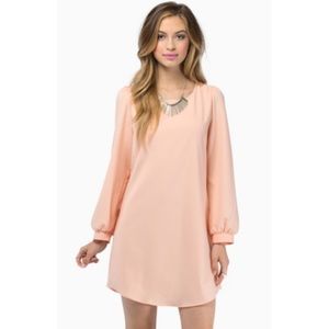 Long sleeve shirt dress