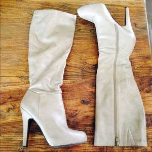 Dusty grey ALDO boots!