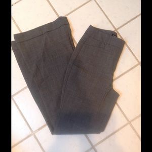 Express charcoal flare dress pants