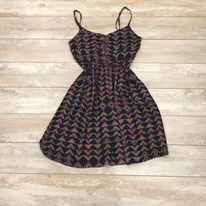 ROXY chevron/tribalish print dress!