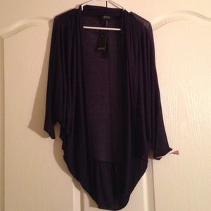 Buffalo Navy Sheer Shrug
