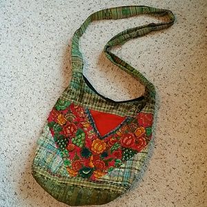 Bright colored purse