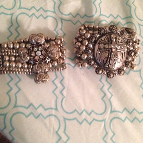 Two silver bracelets