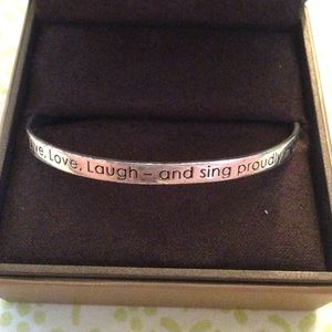 Song quote bracelet