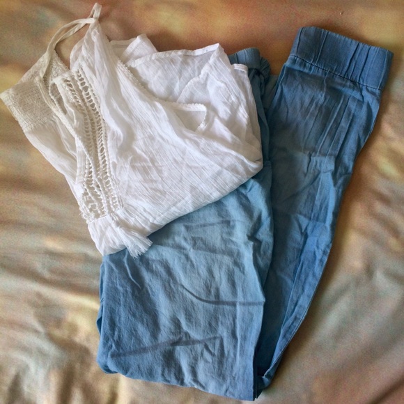 Dolan chambray joggers