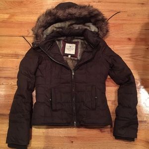 Fully lined Abercrombie women's winter coat