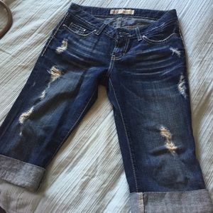 BKE Sabrina 🌸💗🌸🌷💗 cropped jeans