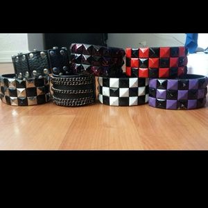 Checkered Braceletes