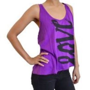 Stranded "love" tank top 💜