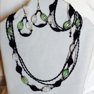 Necklace, Bracelet and Earring set