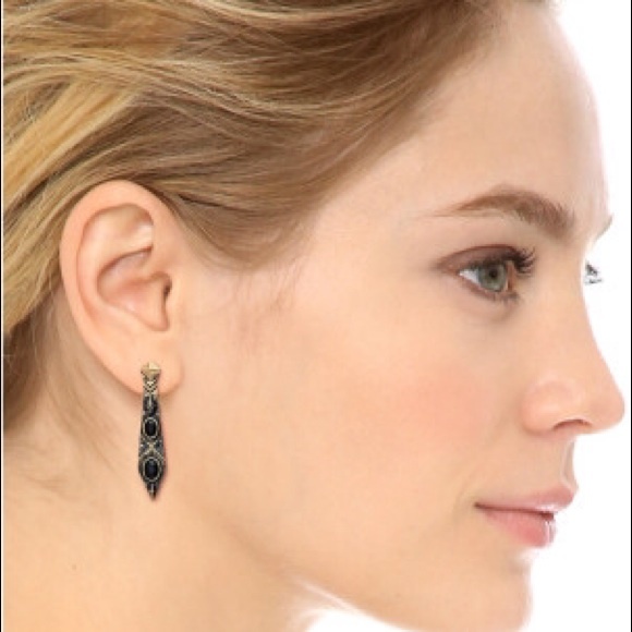 House of Harlow Gypsy Feather Earrings