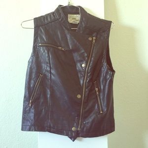 Leather Vest