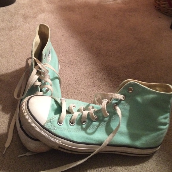 Mint Green Converses