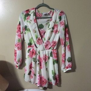 Floral romper