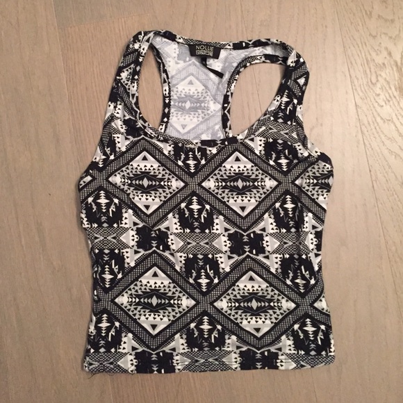Nollie pacsun aztec crop top