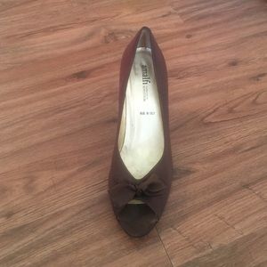 Elegant, after five brown dress shoes