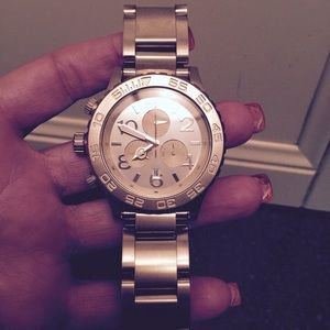 Nixon gold watch