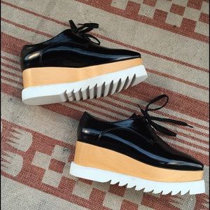 AUTH. Stella McCartney Britt Platforms