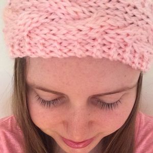 Knitted Headband- braided