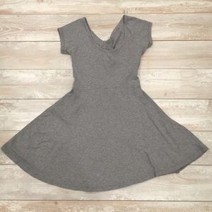 Brandy Melville grey BETHAN dress