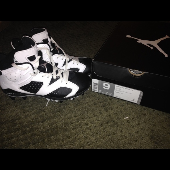 Jordan 6 retro TD cleats size 9
